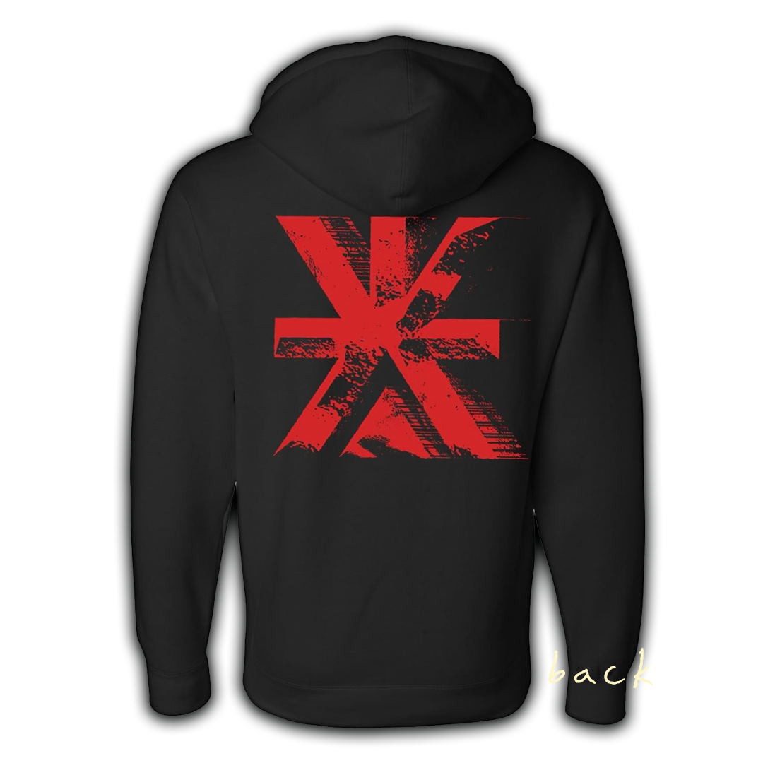 METAL LOGO HOODIE