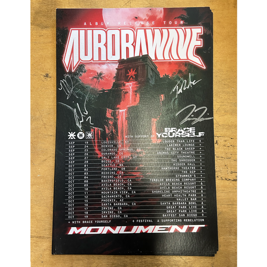 Monument Signed Poster